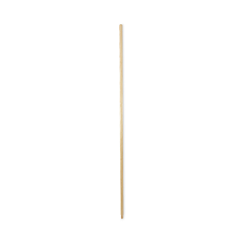 Boardwalk Threaded End Broom Handle, Lacquered Wood, 0.94" dia x 60", Natural (BWK122)