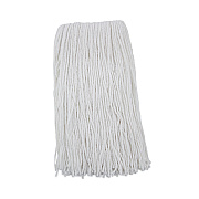 Boardwalk Premium Cut-End Wet Mop Heads, Rayon, 20oz, White, 12/Carton (BWK220RCT)