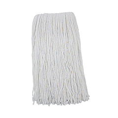 Boardwalk Premium Cut-End Wet Mop Heads, Rayon, 20oz, White, 12/Carton (BWK220RCT)