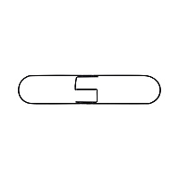 Boardwalk Clip-On Dust Mop Frame, 24w x 5d, Zinc Plated (BWK1424)