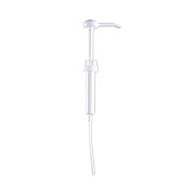 Boardwalk Siphon Pump, 1 oz/Pump, For 1 gal Bottles, Plastic, 12" Tube, White, 12/Carton (BWK00417)