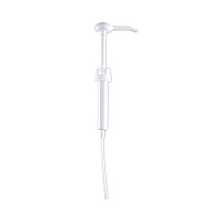Boardwalk Siphon Pump, 1 oz/Pump, For 1 gal Bottles, Plastic, 12" Tube, White, 12/Carton (BWK00417)