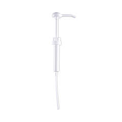 Boardwalk Siphon Pump, 1 oz/Pump, For 1 gal Bottles, Plastic, 12" Tube, White, 12/Carton (BWK00417)