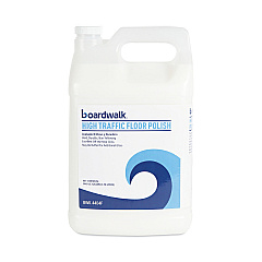 Boardwalk High Traffic Floor Polish, 1 gal Bottle (BWK4404FEA)