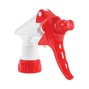 Boardwalk Trigger Sprayer 250, 8" Tube, Fits 16-24 oz Bottles, Red/White, 24/Carton (BWK09227)