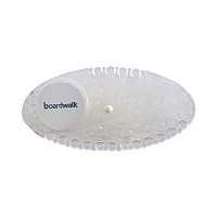 Boardwalk Curve Air Freshener, Mango, Solid, Clear, 10/Box (BWKCURVEMAN)