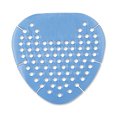 Boardwalk Gem Urinal Screens, Cotton Blossom Scent, Blue, 12/Box (BWKGEMCBL)