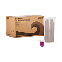 Boardwalk Translucent Plastic Cold Cups, 3 oz, Polypropylene, 125 Cups/Sleeve, 20 Sleeves/Carton (BWKTRANSCUP3CT)