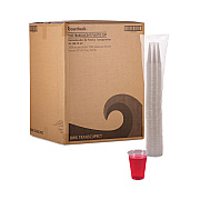 Boardwalk Translucent Plastic Cold Cups, 9 oz, Polypropylene, 100 Cups/Sleeve, 25 Sleeves/Carton (BWKTRANSCUP9CT)