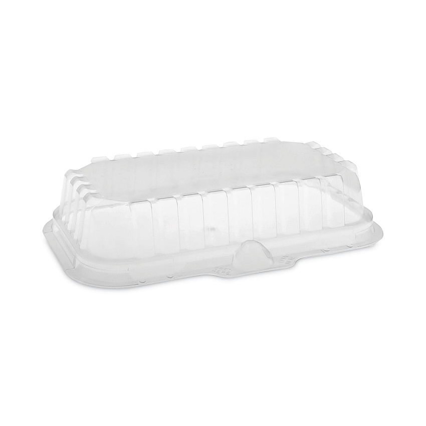 Pactiv Evergreen OPS Dome-Style Lid, 17S Shallow Dome, 8.3 x 4.8 x 1.5, Clear, Plastic, 252/Carton (PCT0CI8S17S0000)