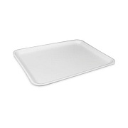 Pactiv Evergreen Supermarket Tray, #12S, 11 x 9 x 0.65, White, Foam, 250/Carton (PCT0TF112S00000)
