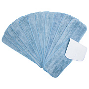 Microfiber Flat Wet Mop - 18", Blue, Pack Of 12 (PNP830018B)