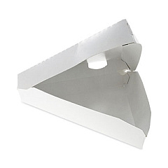 Pactiv Evergreen Paperboard Hinged Container, Pizza Box, 8.26 x 6.56 x 1.5, White, Paper, 500/Carton (PCTD148CLMW)