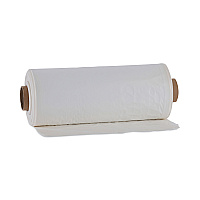 Boardwalk Industrial Drum Liners Rolls, 60 gal, 1.8 mil, 38" x 63", Clear, 75/Carton (BWKD38633CL)
