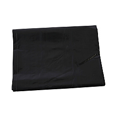 Boardwalk Linear Low Density Industrial Can Liners, 60 gal, 1.7 mil, 38" x 58", Black, Flat Pack, 100/Carton (BWKG3858HBL)
