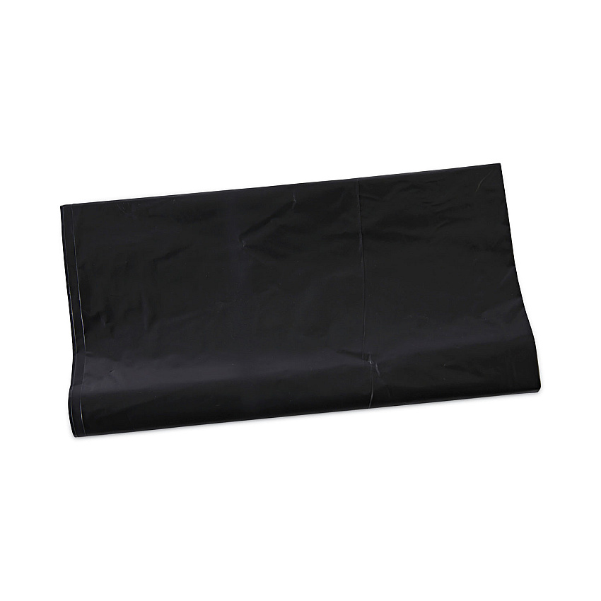 Boardwalk Linear Low Density Industrial Can Liners, 56 gal, 1.7 mil, 43" x 47", Black, Flat Pack, 100/Carton (BWKG4347HBL)