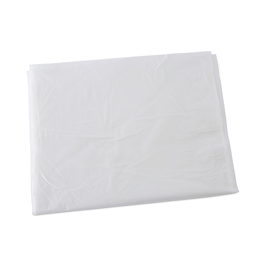 Boardwalk High Density Industrial Can Liners Flat Pack, 60 gal, 16 mic, 38" x 60", Natural, Flat Pack, 100/Carton (BWKH3860S)