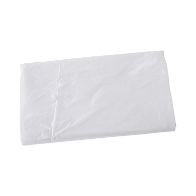 Boardwalk High Density Industrial Can Liners Flat Pack, 56 gal, 16 mic, 43" x 48", Natural, Flat Pack, 200/Carton (BWKH4348S)
