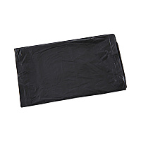 Boardwalk Linear Low Density Industrial Can Liners, 30 gal, 0.65 mil, 30" x 36", Black, Flat Pack, 200/Carton (BWKL3036H)