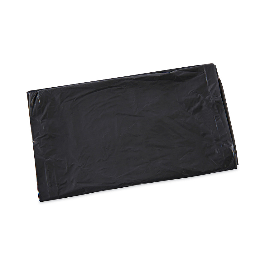 Boardwalk Linear Low Density Industrial Can Liners, 30 gal, 0.65 mil, 30" x 36", Black, Flat Pack, 200/Carton (BWKL3036H)
