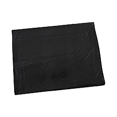 Boardwalk Linear Low Density Industrial Can Liners, 60 gal, 0.7 mil, 38" x 58", Black, Flat Pack, 100/Carton (BWKL3858H)