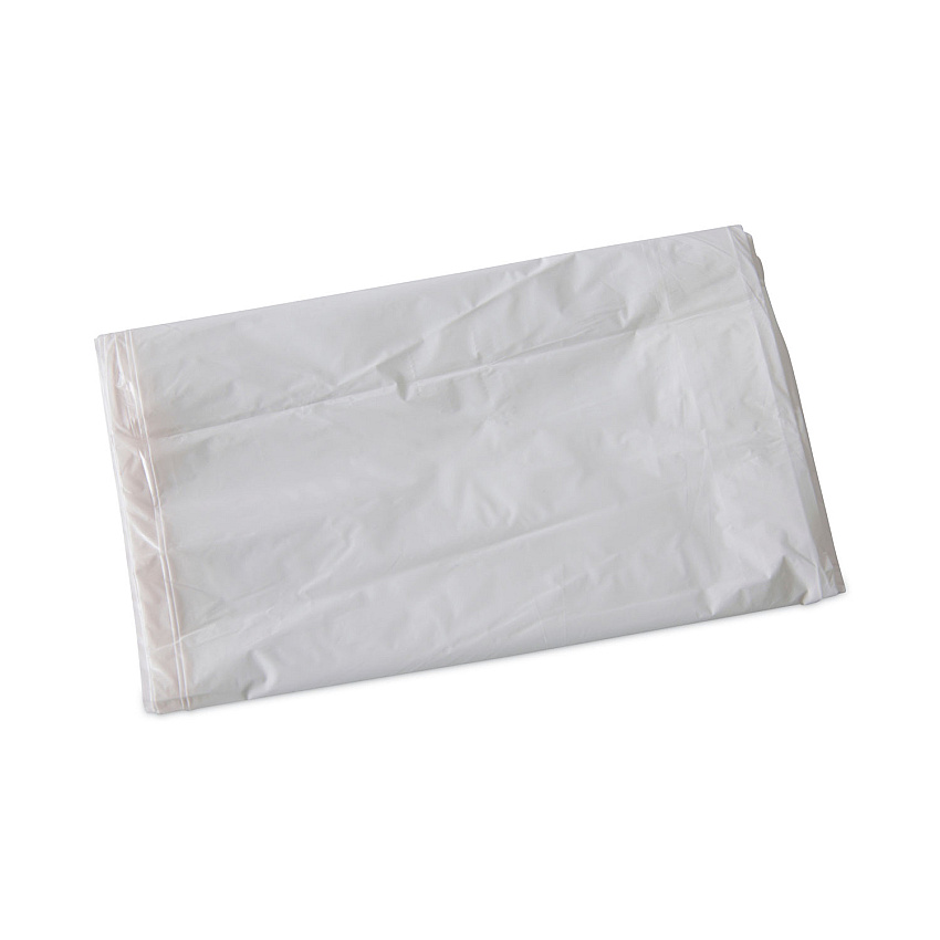 Boardwalk Linear Low Density Industrial Can Liners, 30 gal, 0.7 mil, 30" x 36", White, Flat Pack, 200/Carton (BWKVW3036X)