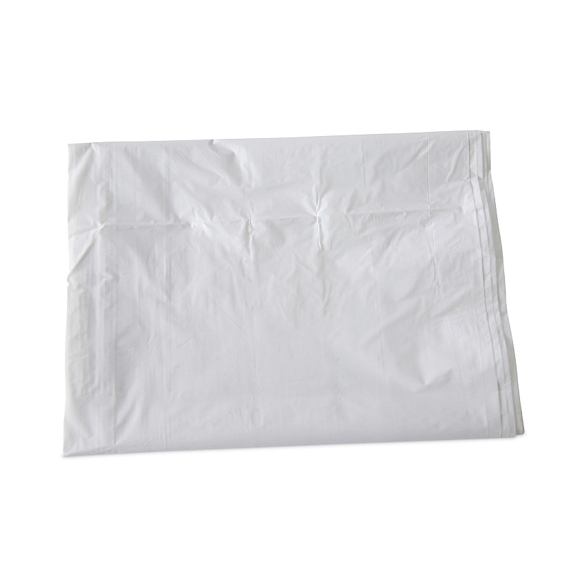 Boardwalk Linear Low Density Industrial Can Liners, 10 gal, 0.5 mil, 24" x 23", White, Flat Pack, 500/Carton (BWKW2423X)