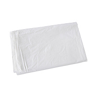 Boardwalk Linear Low Density Industrial Can Liners, 30 gal, 0.9 mil, 30" x 36", White, Flat Pack, 100/Carton (BWKW3036X)