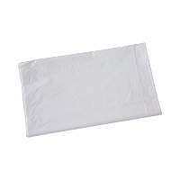 Boardwalk Linear Low Density Industrial Can Liners, 33 gal, 0.9 mil, 33" x 39", White, Flat Pack, 100/Carton (BWKW3339X)