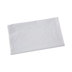 Boardwalk Linear Low Density Industrial Can Liners, 33 gal, 0.9 mil, 33" x 39", White, Flat Pack, 100/Carton (BWKW3339X)