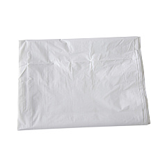 Boardwalk Linear Low Density Industrial Can Liners, 60 gal, 0.9 mil, 38" x 58", White, Flat Pack, 100/Carton (BWKW3858X)