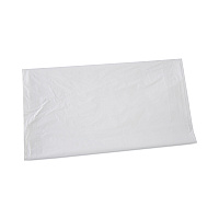 Boardwalk Linear Low Density Industrial Can Liners, 45 gal, 0.9 mil, 40" x 46", White, Flat Pack, 100/Carton (BWKW4046X)