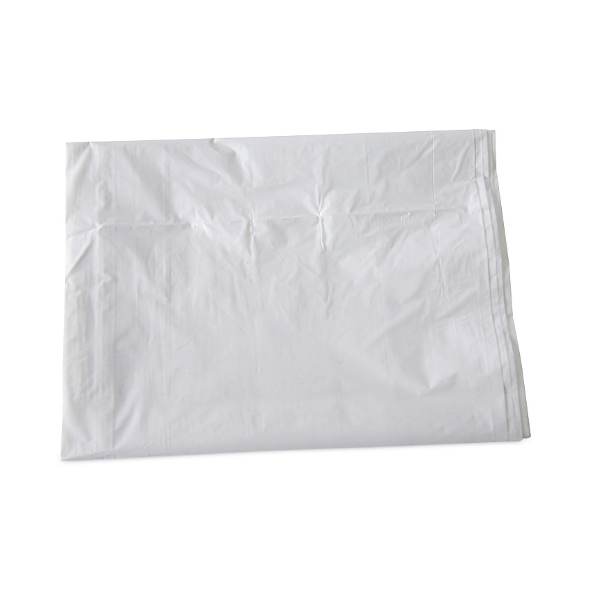 Boardwalk Linear Low Density Industrial Can Liners, 56 gal, 0.9 mil, 43" x 47", White, Flat Pack, 100/Carton (BWKW4347X)