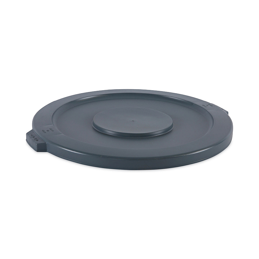 Boardwalk Lids for 32 gal Waste Receptacle, Flat-Top, Round, Plastic, Gray (BWK32GLWRLIDG)