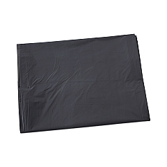 Boardwalk Linear Low Density Industrial Can Liners, 60 gal, 1.1 mil, 38" x 58", Gray, Flat Pack, 100/Carton (BWK3858GREY)