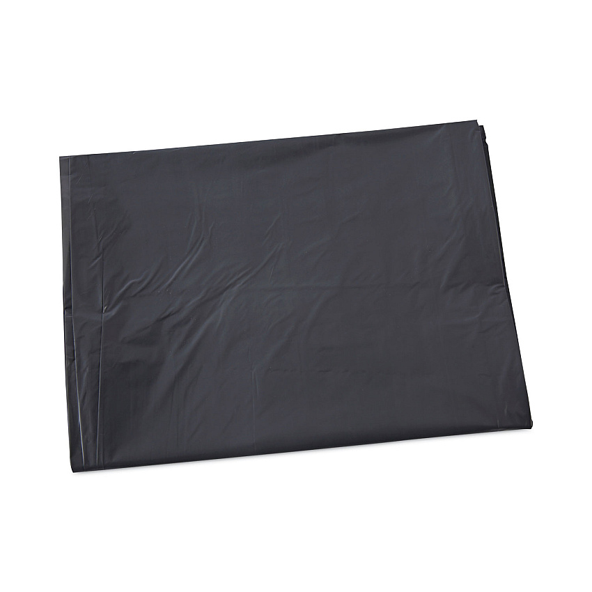 Boardwalk Linear Low Density Industrial Can Liners, 60 gal, 1.1 mil, 38" x 58", Gray, Flat Pack, 100/Carton (BWK3858GREY)