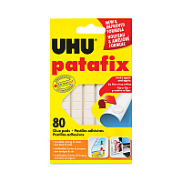 UHU Tac Adhesive Putty, Removable and Reusable, 2.1 oz, 80/Pack (STD9U33820)