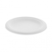 Pactiv Evergreen EarthChoice Compostable Fiber-Blend Bagasse Dinnerware, Plate, 6" dia, Natural, 1,000/Carton (MC500060001)