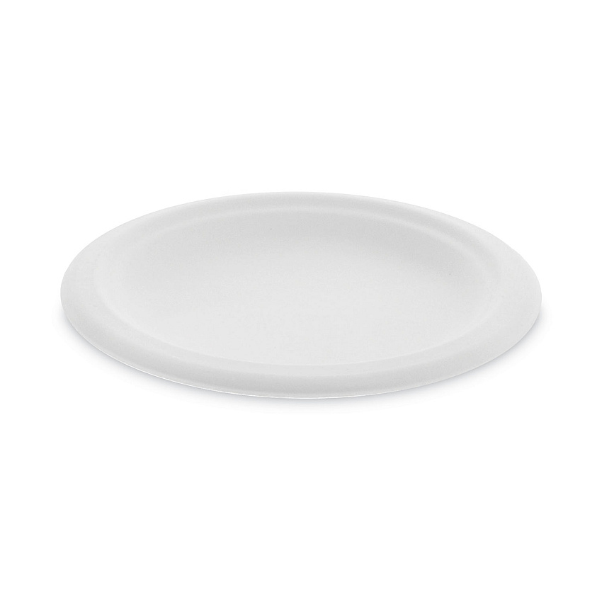 Pactiv Evergreen EarthChoice Compostable Fiber-Blend Bagasse Dinnerware, Plate, 6" dia, Natural, 1,000/Carton (PCTMC500060001)