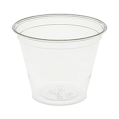 Pactiv Evergreen EarthChoice Recycled Clear Plastic Cold Cups, 9 oz, Clear, 975/Carton (PCTYP9C)