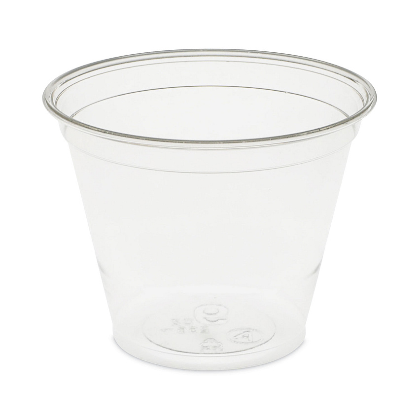 Pactiv Evergreen EarthChoice Recycled Clear Plastic Cold Cups, 9 oz, Clear, 975/Carton (PCTYP9C)