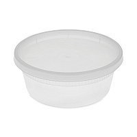 Pactiv Evergreen Newspring DELItainer Microwavable Container, 8 oz, 1.13 x 2.8 x 1.33, Clear, Plastic, 240/Carton (PCTYL2508)