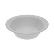 Pactiv Evergreen Placesetter Satin Non-Laminated Foam Dinnerware, Bowl, 5 oz, 4.5" dia, White, 1,250/Carton (YTH100040000)