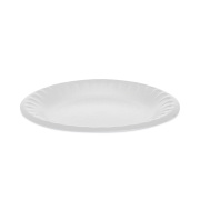 Pactiv Evergreen Placesetter Satin Non-Laminated Foam Dinnerware, Plate, 6" dia, White, 1,000/Carton (YTH100060000)