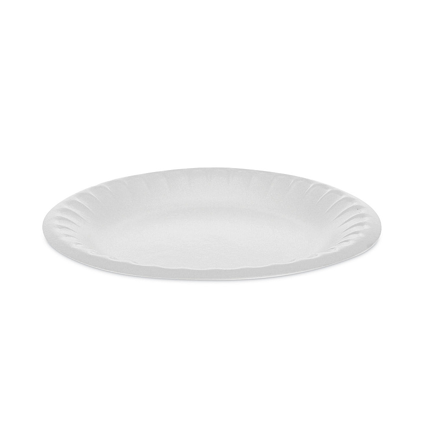 Pactiv Evergreen Placesetter Satin Non-Laminated Foam Dinnerware, Plate, 6" dia, White, 1,000/Carton (PCTYTH100060000)
