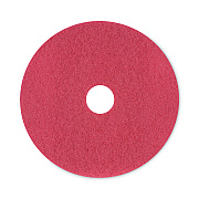 Boardwalk Buffing Floor Pads, 20" Diameter, Red, 5/Carton (BWK4020RED)