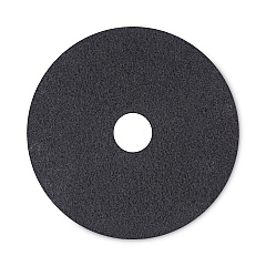 Boardwalk High Performance Stripping Floor Pads, 20" Diameter, Black, 5/Carton (BWK4020HIP)