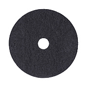 Boardwalk Stripping Floor Pads, 20" Diameter, Black, 5/Carton (BWK4020BLA)