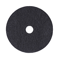 Boardwalk Stripping Floor Pads, 20" Diameter, Black, 5/Carton (BWK4020BLA)