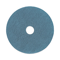 Boardwalk Burnishing Floor Pads, 20" Diameter, Aqua, 5/Carton (BWK4020AQU)